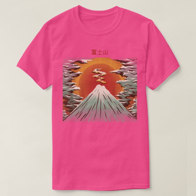Camiseta Monte Fuji Light por Tobe Fonseca (Frente do Design)