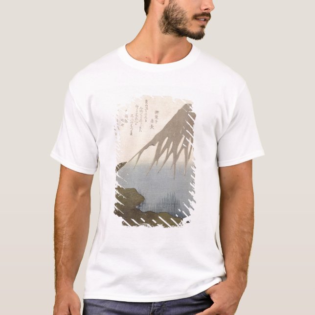 Camiseta Monte Fuji sob a neve (Frente)