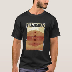 Camiseta Monte Fujisan Japão Proverb Kotowaza Japão Aest