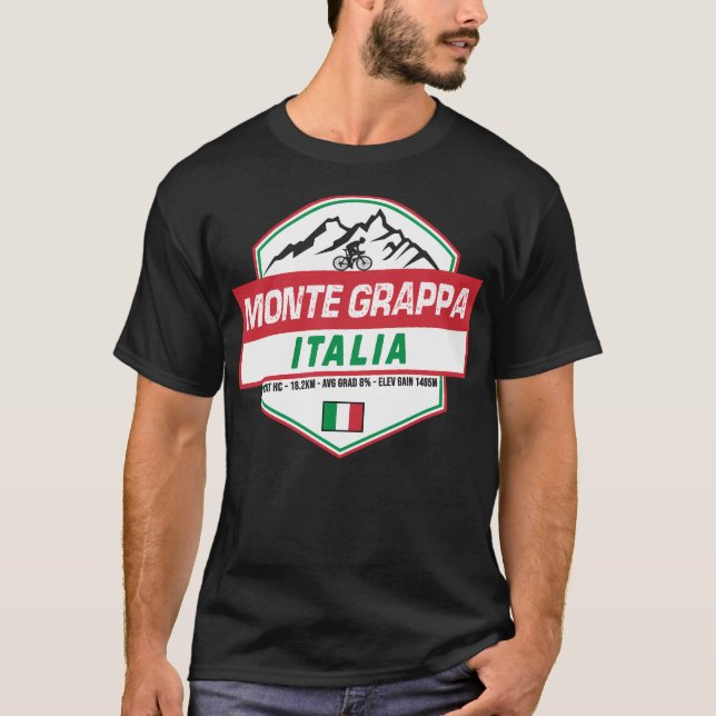 Camiseta Monte Grappa Cycling Itália (Frente)
