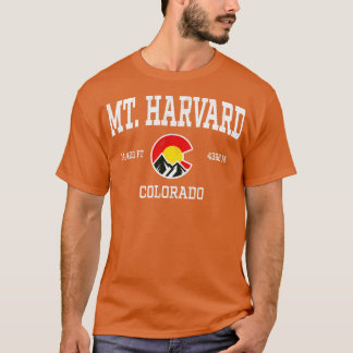 Camiseta Monte Harvard Colorado 14ers Vintage Athletic Moun