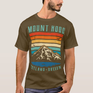Camiseta Monte Hood Portland Oregon Sunset