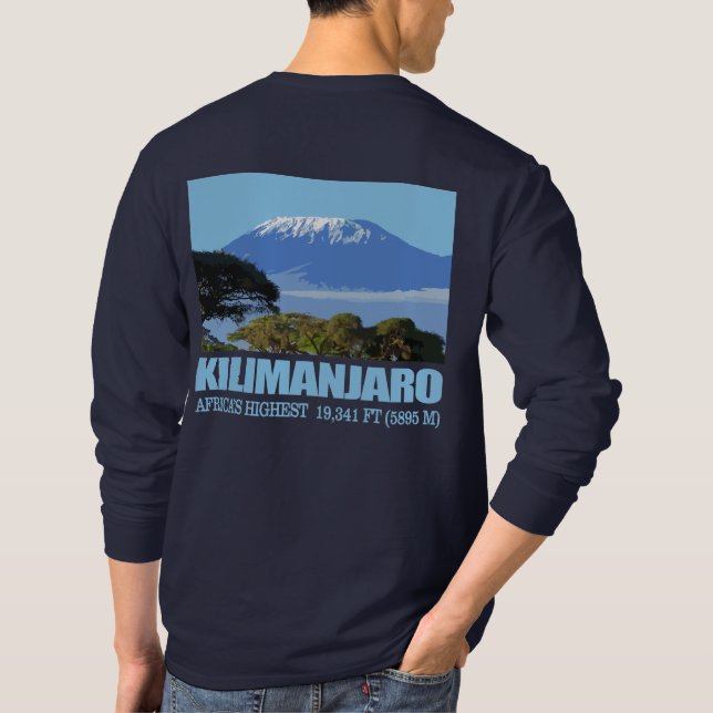 Camiseta Monte Kilimanjaro (Verso)