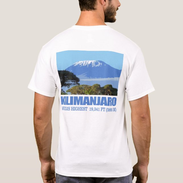 Camiseta Monte Kilimanjaro (Verso)