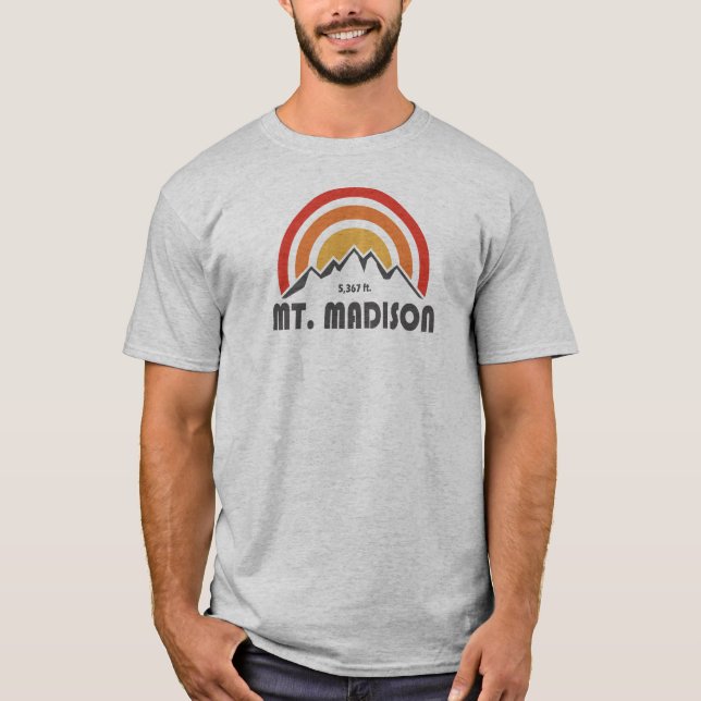 Camiseta Monte Madison New Hampshire (Frente)
