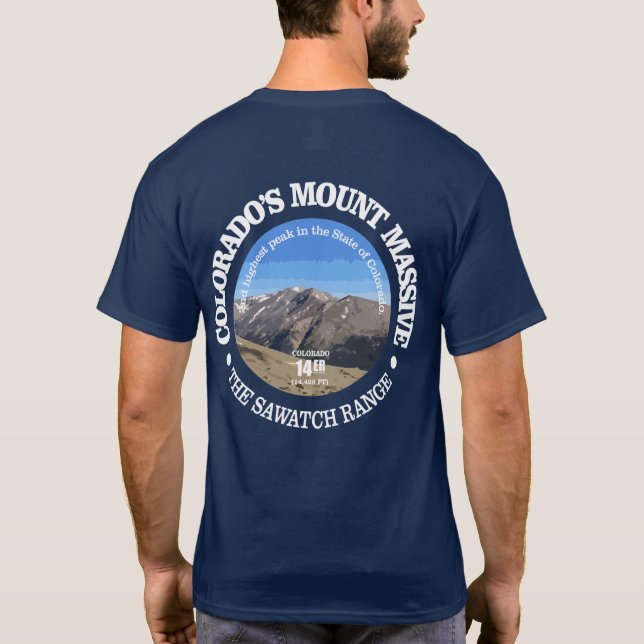 Camiseta Monte Massive (rd) (Verso)