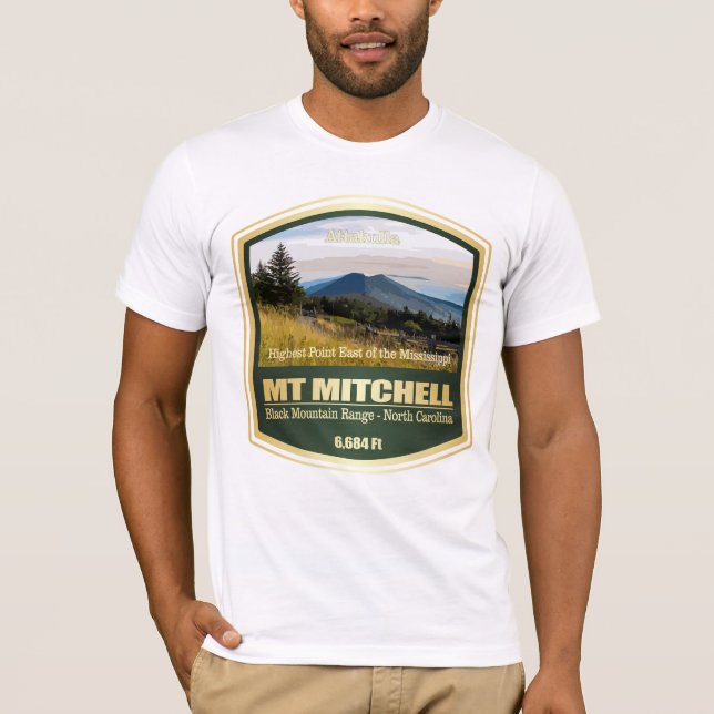 Camiseta Monte Mitchell (PF) (Frente)