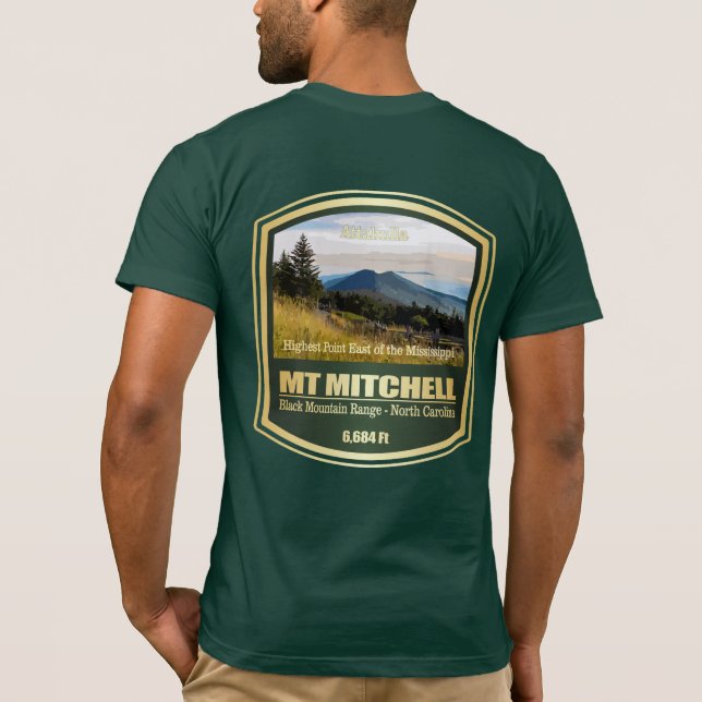 Camiseta Monte Mitchell (PF) (Verso)