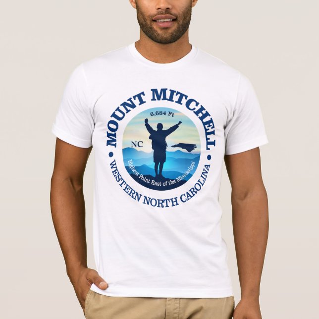 Camiseta Monte Mitchell (V) (Frente)