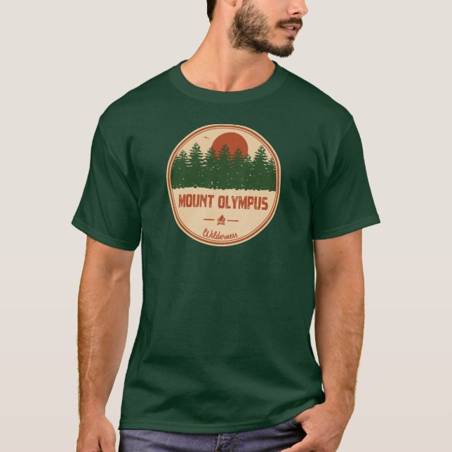 Camiseta Monte Olympus Wilderness Utah (Frente)
