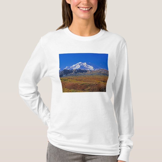 Camiseta Monte. Parque Nacional McKinley Denali, Alasca. (Frente)