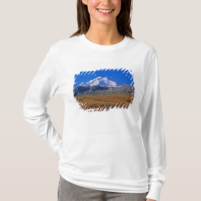 Camiseta Monte. Parque Nacional McKinley Denali, Alasca. (Frente)
