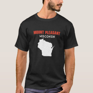 Camiseta Monte Pleasant EUA State America Viagem Montanan H