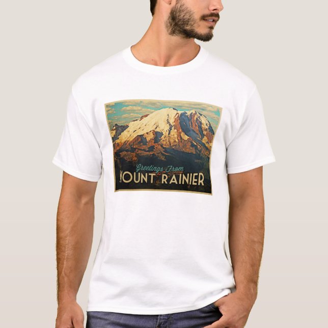Camiseta Monte Rainier (Frente)