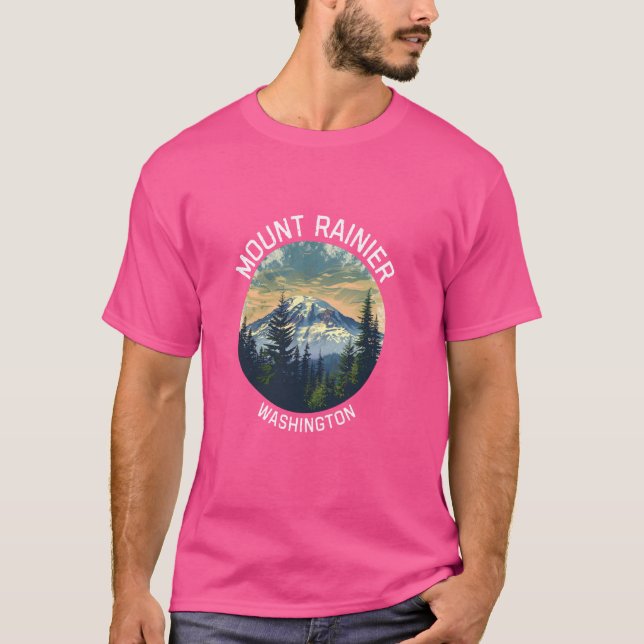 Camiseta Monte Rainier Souvenir Mt. Rainier (Frente)