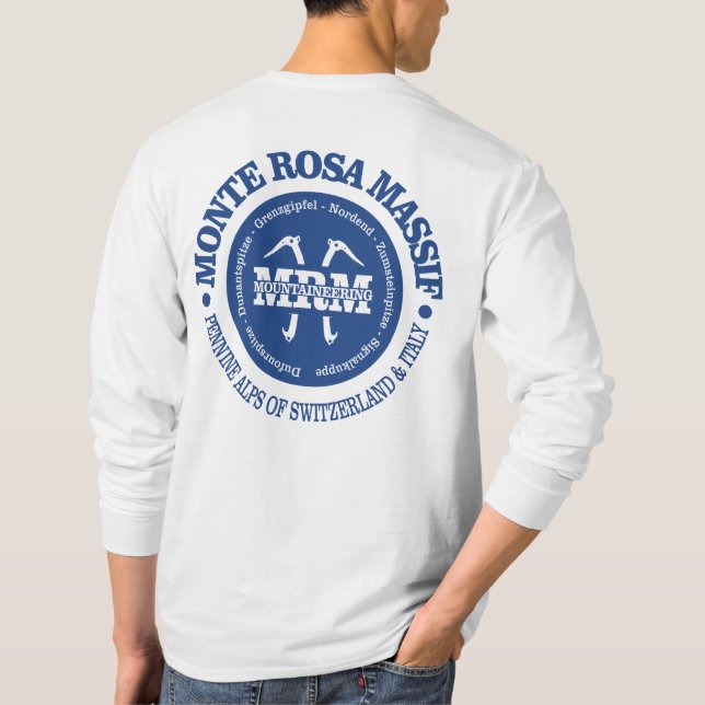 Camiseta Monte Rosa Massif (Verso)