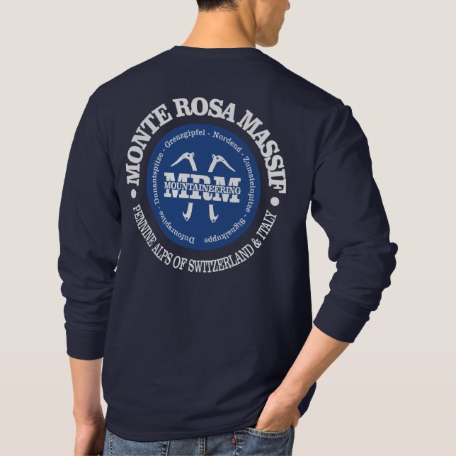 Camiseta Monte Rosa Massif (Verso)