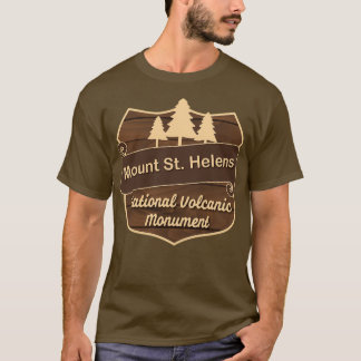 Camiseta Monte Rua Helens Monumento Vulcânico Nacional Clás