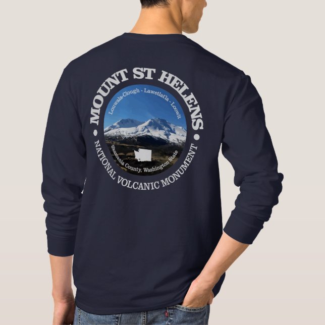 Camiseta Monte Ruas Helens (Verso)