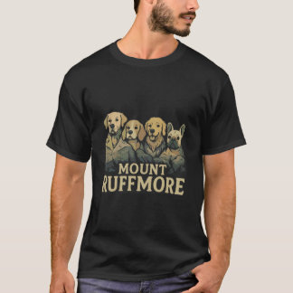 Camiseta Monte Ruffmore Funny Rushmore