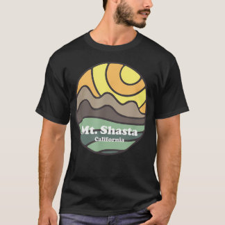 Camiseta Monte Shasta Montanhas da Califórnia Férias