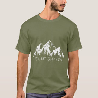 Camiseta Monte    ShastaCool Mt Shasta para Homens Mulheres