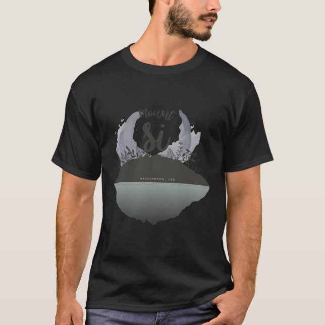 Camiseta Monte Si - Washington, EUA (Frente)