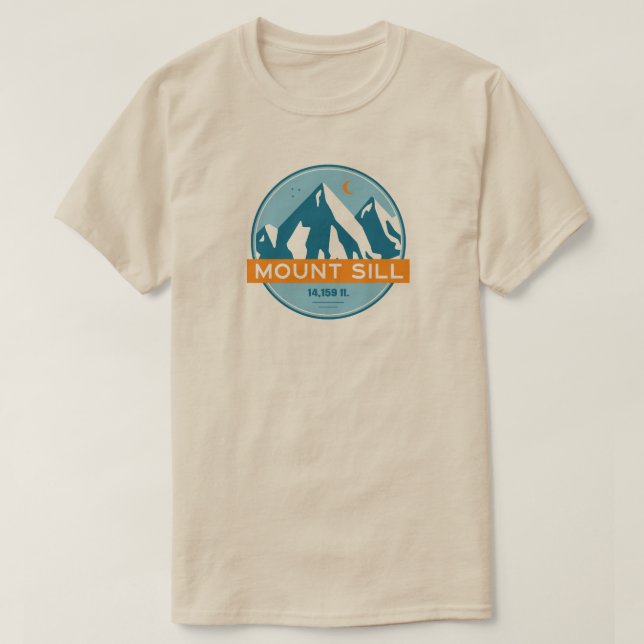 Camiseta Monte Sill California Stars Moon (Frente do Design)