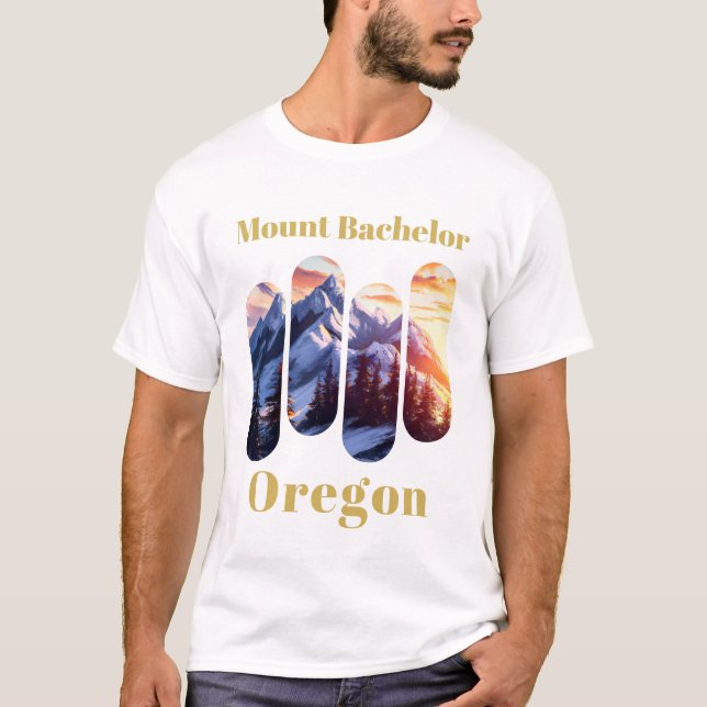 Camiseta Monte Solteiro ski - Oregon (Frente)