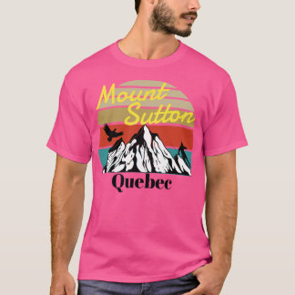 Camiseta Monte Sutton ski Quebec 1