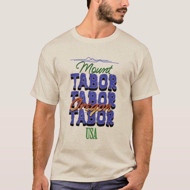 Camiseta Monte Tabor, Oregon (Frente)