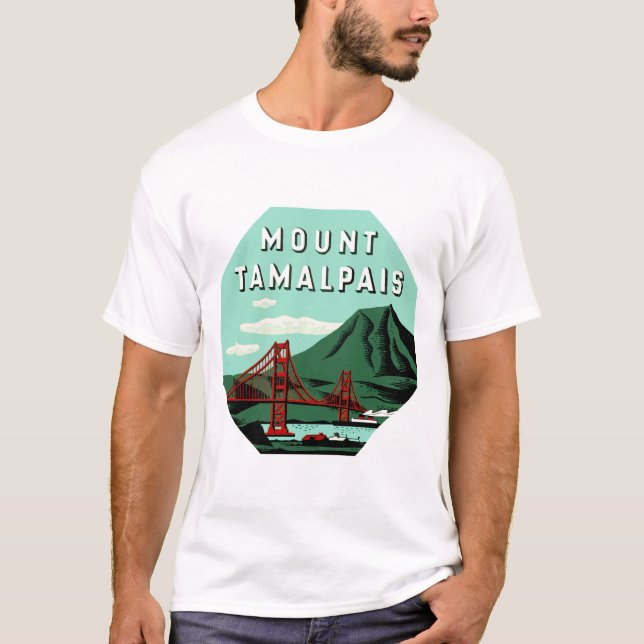 Camiseta Monte Tamalpais Marin (Frente)