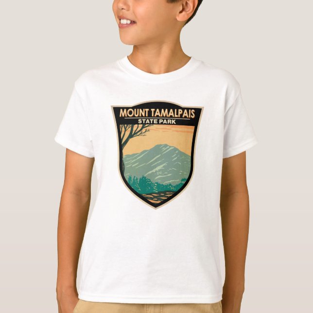 Camiseta Monte Tamalpais State Park California Vintage  (Frente)