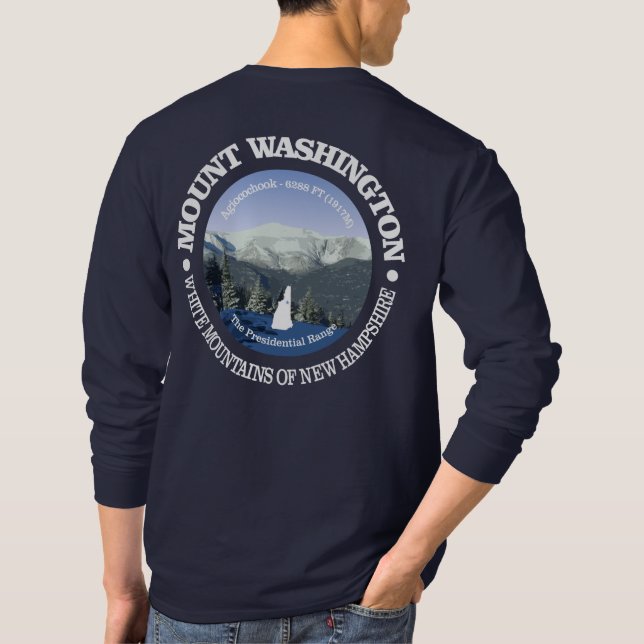 Camiseta Monte Washington (Verso)