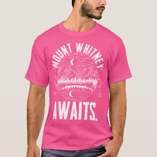 Camiseta Monte Whitney Aguarda Montanhas Pacíficas Caminhan
