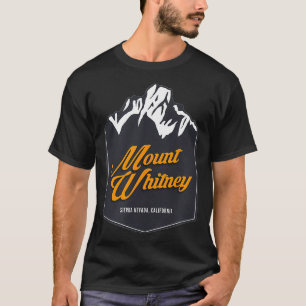 Camiseta Monte Whitney Sierra Nevade, Califórnia