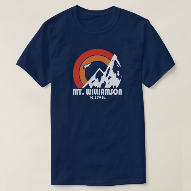 Camiseta Monte Williamson California Sun Eagle (Frente do Design)