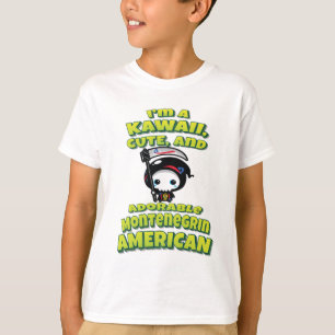 Camiseta Montegrin American Grim Reaper