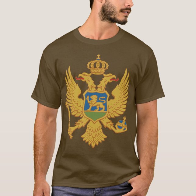 Camiseta Montenegro, Montenegro (Frente)