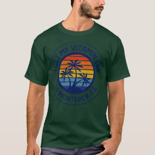 Camiseta Monterey CA Monterey Beach Monterey California Lon