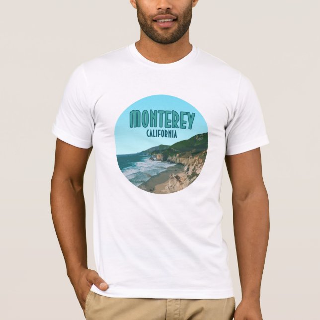 Camiseta Monterey California Pacific Coast Highway (Frente)