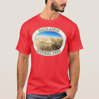 Camiseta Montes Amarelos no Parque Nacional das Badlands no
