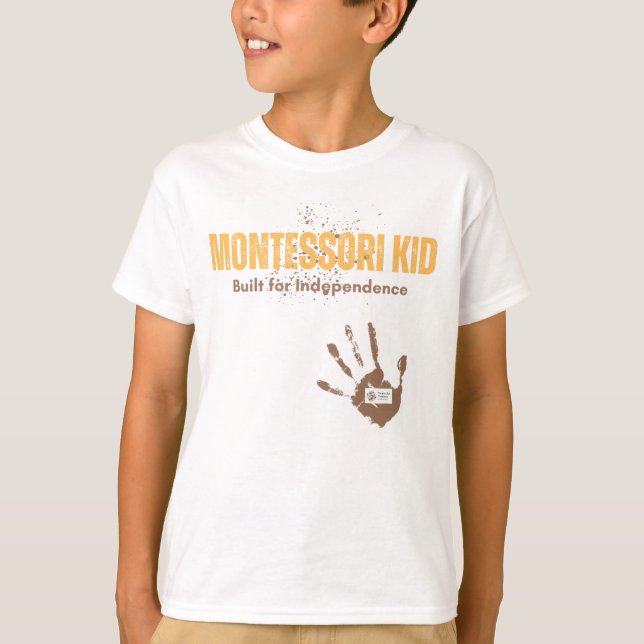 Camiseta Montessori Kid (Frente)