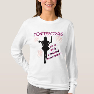 Camiseta Montessorians fá-lo com o T dos movimentos de