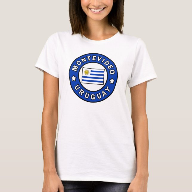 Camiseta Montevideo Uruguai (Frente)