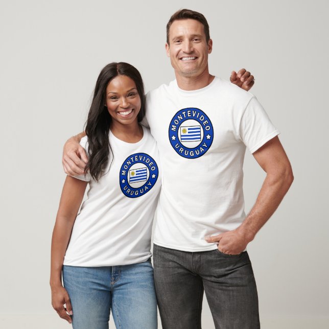 Camiseta Montevideo Uruguai (Unissex)