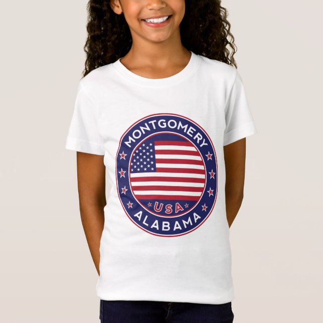 Camiseta Montgomery, Alabama (Frente)