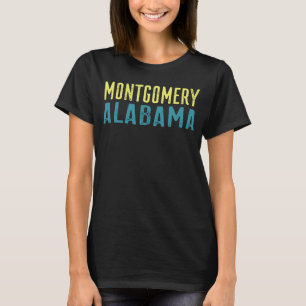 Camiseta Montgomery Alabama - Costa do Pacífico Empilhada