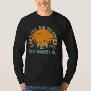 Camiseta Montgomery, Alabama - Explorar O Exterior