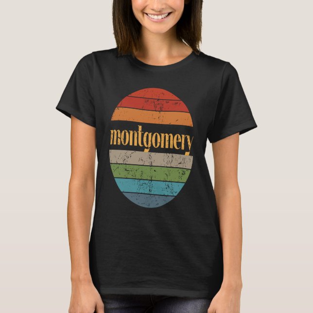 Camiseta Montgomery Alabama Quality Sunset 3 Distante (Frente)
